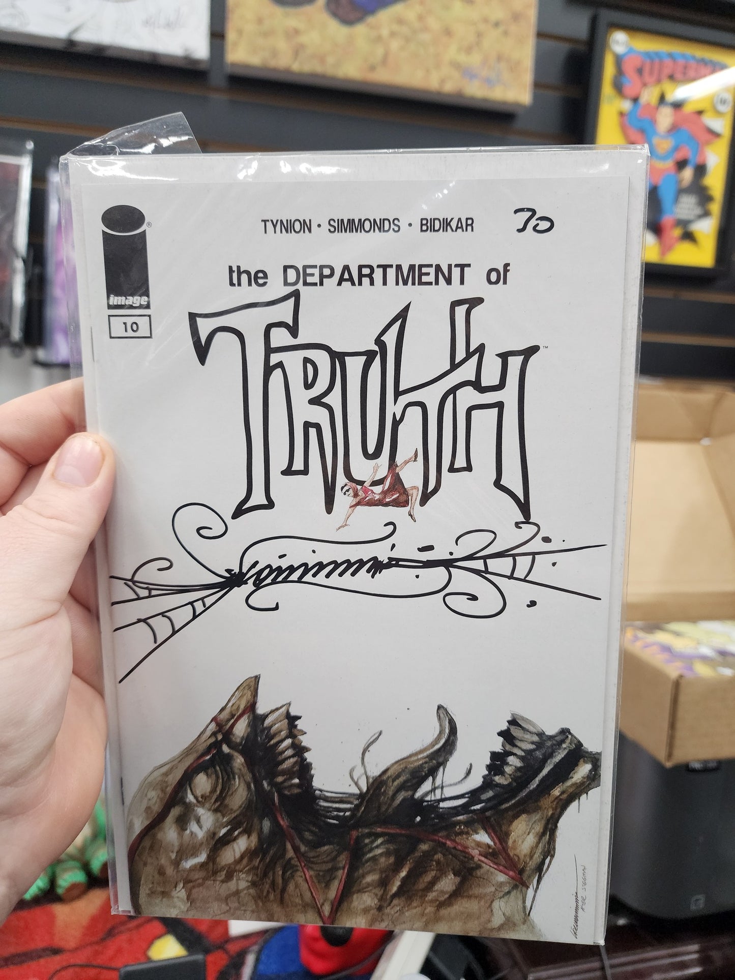 Department of Truth 10 trade with Symbiote Signature