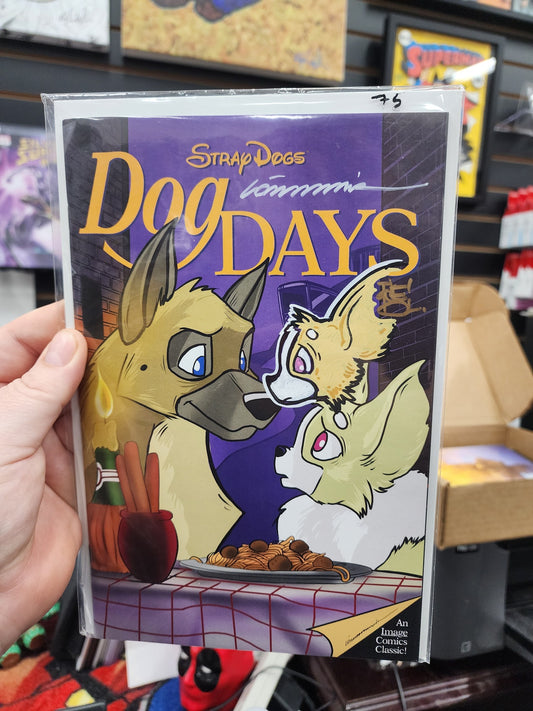 Stray Dogs: Dog Days Signed by Tony Fleecs and remarque + sig by Gorkem